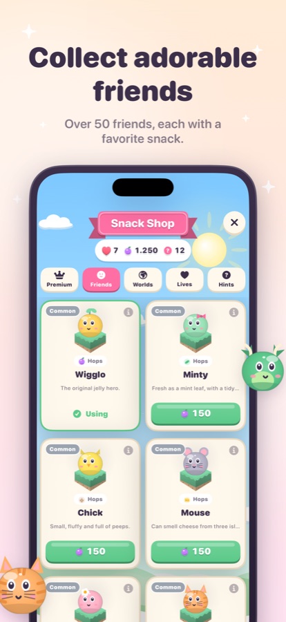 Collect adorable friends